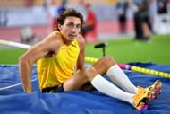 Mondo Duplantis won the pole vault event at the Monaco Diamond League (Image via: Getty)